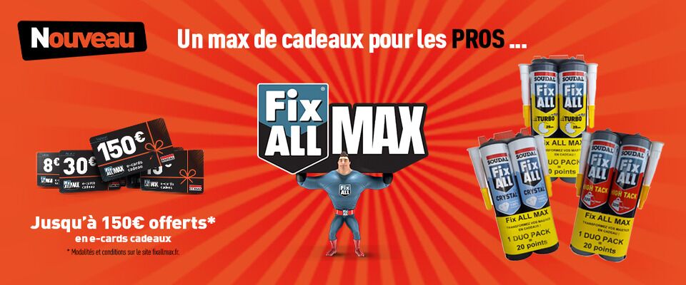 FixALL x BERTON Programme Fidélité FIXALL MAX