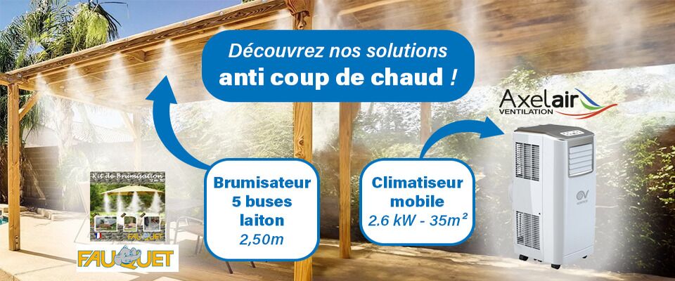Solutions anti coup de chaud BERTON