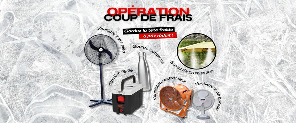 Opération promo coup de frais sur chantier btp